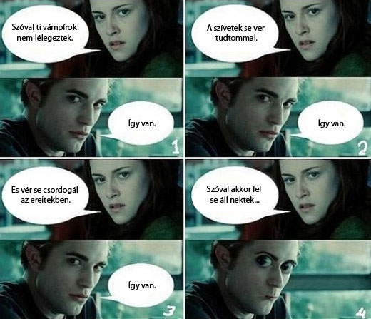 Twilight párbeszéd - Photoshop